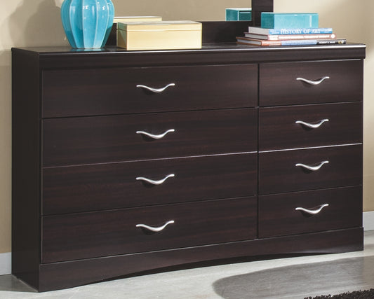 Zanbury - Dark Walnut - Dresser - B217-31 - Ashley Furniture