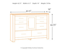 Load image into Gallery viewer, Blaneville - Brown - Dresser - B224-31 - Ashley Furniture
