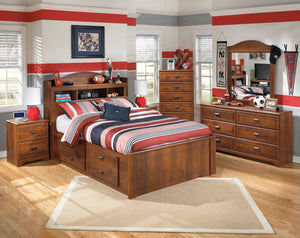 Barchan - Medium Brown - Dresser - B228-21 - Ashley Furniture