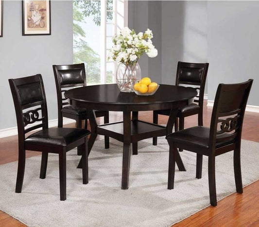 Brisbane - 5 Piece Dining Set - Round Table