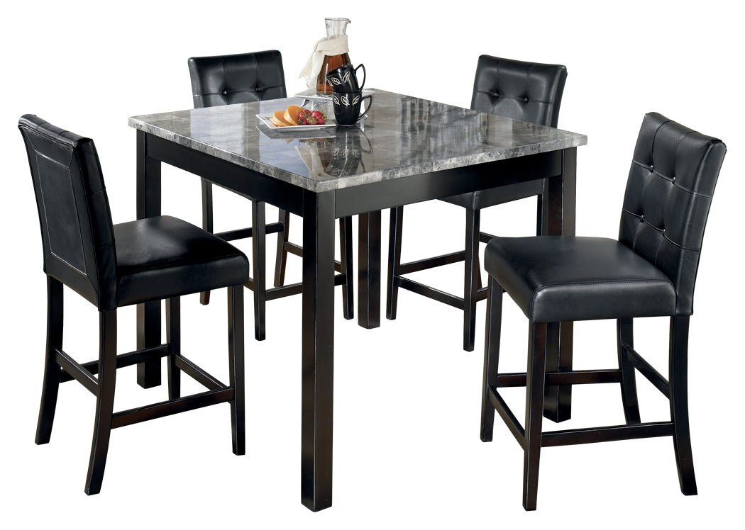 Maysville - 5 Piece Counter Height Dining Table Set