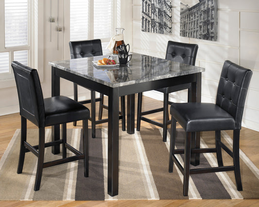 Maysville - 5 Piece Counter Height Dining Table Set