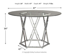Load image into Gallery viewer, Madanere 5 Piece Round Dining Table Set - D275 - Ashley Furniture
