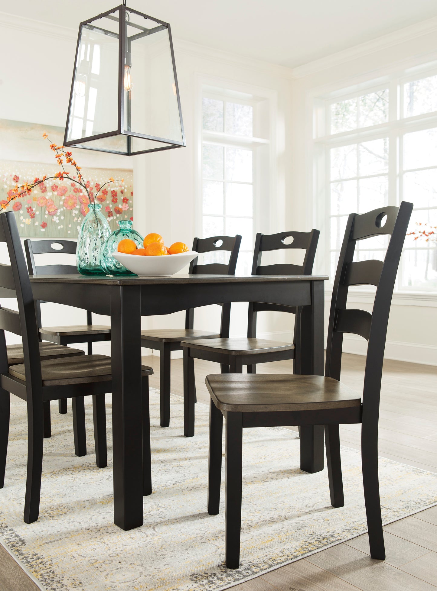 Froshburg - 7 Piece Dining Table Set - D338 - Ashley Furniture