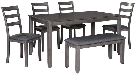 Bridson - 6 Piece Dining Table Set - D383 - Signature Design by Ashley Furniture