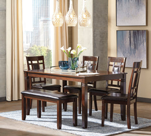 Bennox - 6 Piece Dining Table Set - D384 - Signature Design by Ashley Furniture
