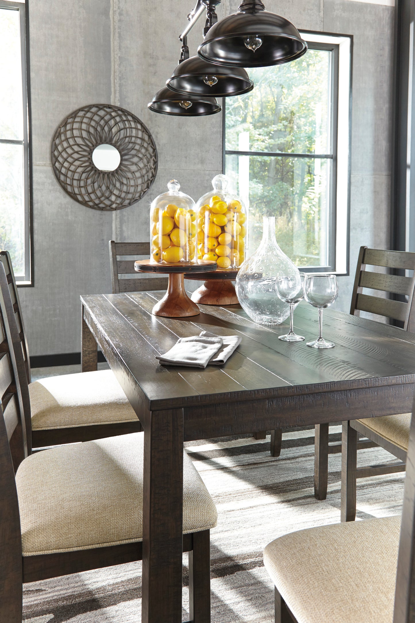 Rokane - 7 Piece Dining Table Set - D397 - Signature Design by Ashley Furniture