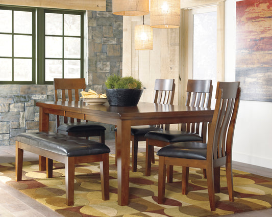 Ralene - 6 Piece Dining Extension Table Set - D594 - Ashley Furniture