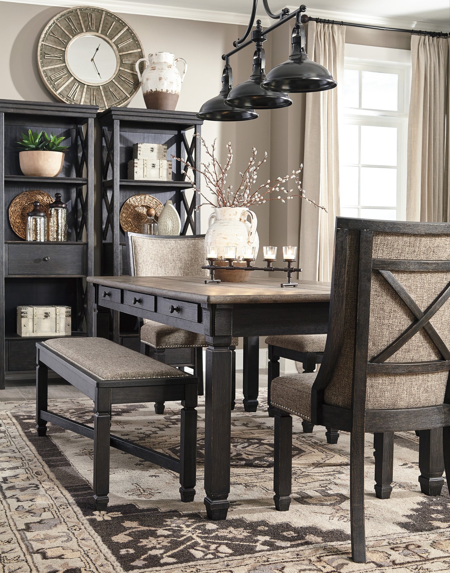 Tyler Creek - 6 Piece Dining Table Set - D736 - Signature Design by Ashley Furniture