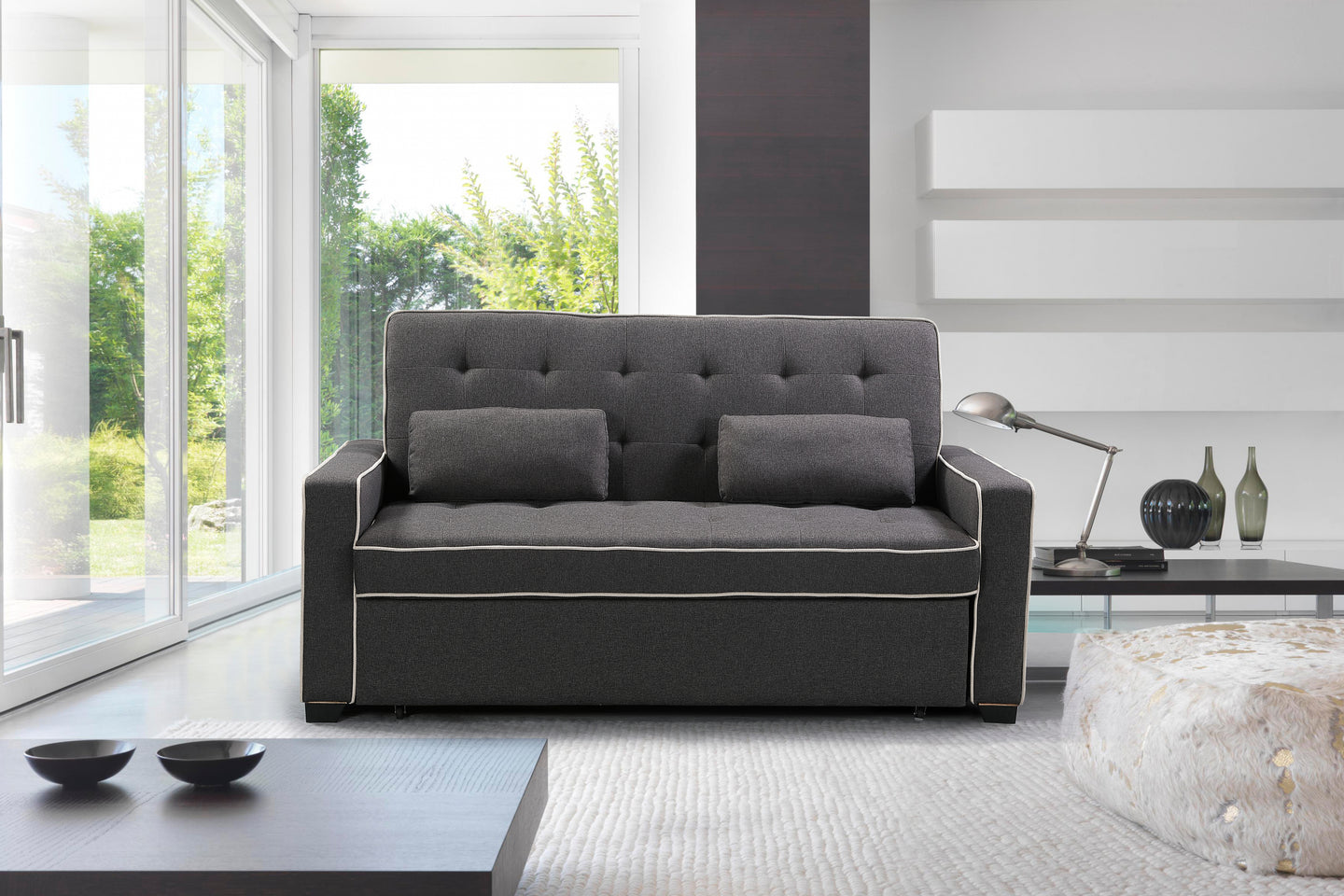 Kiev - Sofa Bed - Sleeper Sofa - Grey