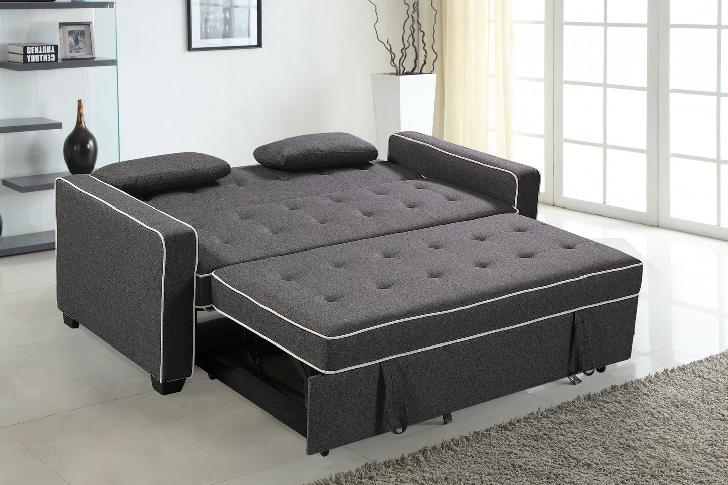 Kiev - Sofa Bed - Sleeper Sofa - Grey