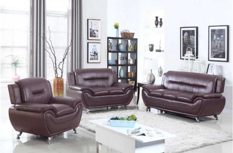 Randy Seating Collection - 3 Piece Sofa Set