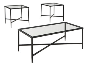 Augeron- 3 Piece Coffee Table Set - Contemporary - T003 - Ashley Furniture Signature Design