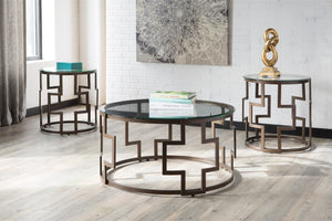 Frostine - 3 Piece Table Set - Contemporary - T138 - Ashley Furniture Signature Design