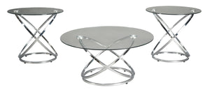 Hollynyx - 3 Piece Coffee Table Set - Contemporary - T270 - Ashley Furniture Signature Design