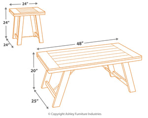 Noorbrook - Coffee Table Set - T351-13 - Ashley Furniture