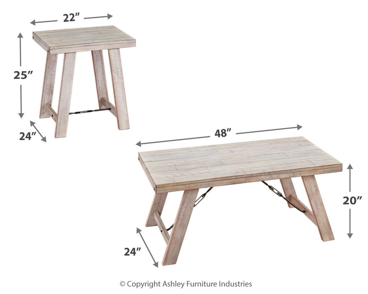 Carynhurst - Coffee Table Set - T356-13 - Ashley Furniture